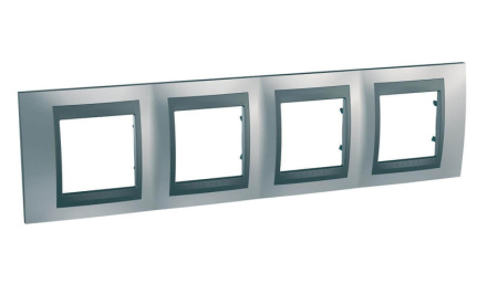 Рамка 4-постовая Schneider Electric Unica Top MGU66.008.238