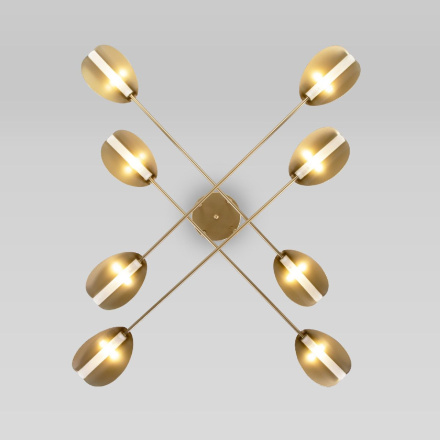 Потолочная люстра Eurosvet Grazia 70148/8 золото a062039