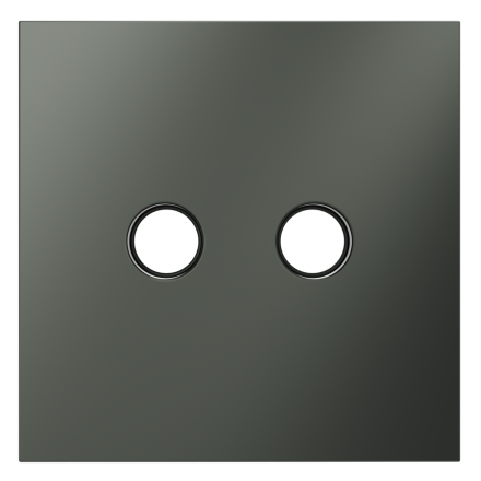 Накладка для розетки телевизионной оконечной TV+SAT Voltum S70 (титан) VLS001606