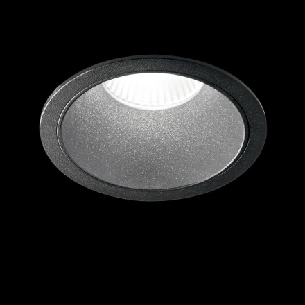 Встраиваемый светодиодный светильник Ideal Lux Game Round Black Black 192314