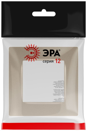 Рамка на 1 пост Эра Классик 12-5201-04 Б0067795