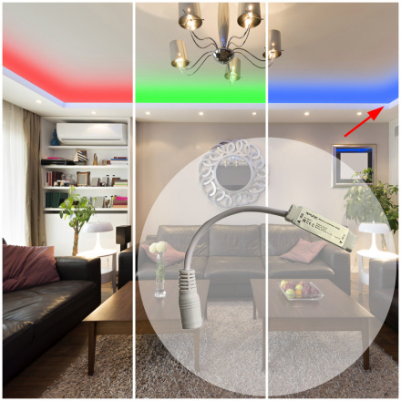 Мини-усилитель RGB Apeyron 04-25