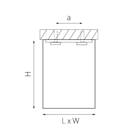 Рамка для светильника Lightstar Rullo 213336