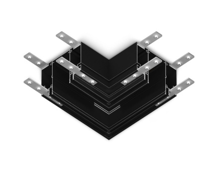 Коннектор угловой Ambrella Light Magnetic 220V GL1046