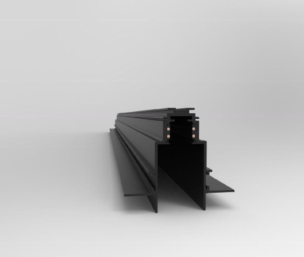 Шинопровод встраиваемый магнитный Elvan T-02-72-V-BK