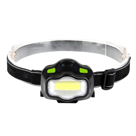 Налобный светодиодный фонарь Gauss от батареек 50х70 180 лм GF308