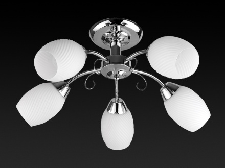 Потолочная люстра Toplight Malvina TL3500X-05CH