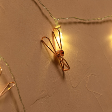 Гирлянда светодиодная Прищепка Apeyron Прищепка 15-60