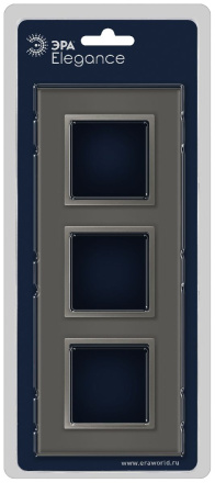 Рамка на 3 поста Эра Elegance 14-5103-16 Б0065837