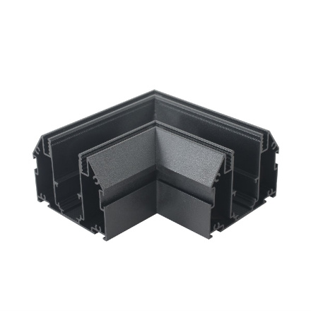 Угол соединительный для встраиваемого магнитного шинопровода Crystal Lux CLT 0.233 01 BL