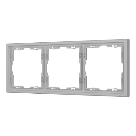 Рамка пластиковая Arlight FRM-NOBE-SFPL-3-IS 059459