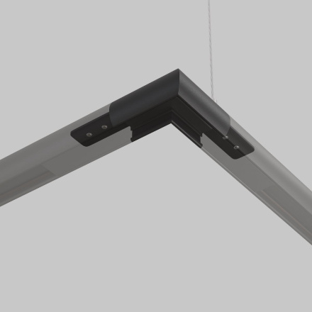 Коннектор угловой круглый Maytoni Basity TRA172CL-R-11B