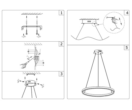 Подвесной светильник Kink Light ТОР 08218,33(3000K)