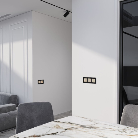 Сенсорный выключатель двухклавишный с подсветкой Werkel 4690389198069 W4522011 a063604