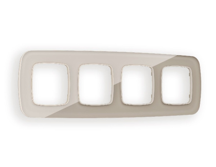 Рамка четырехместная Ambrella Volt Radian OF350604