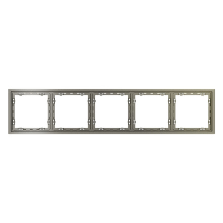 Рамка на 5 постов Voltum S70 VLS100504 (шелк)