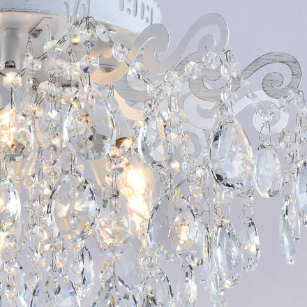 Потолочная люстра Reluce 04033-0.3-06 WH+SILVER PN