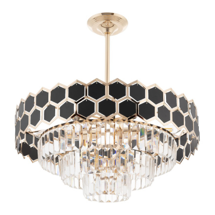 Люстра на штанге Arte Milano Sorrento 375009/6+3/300/590 GD