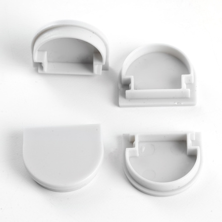 Заглушка без отверстия для профиля CAB283 (комплект 4шт) Feron LD382 48257