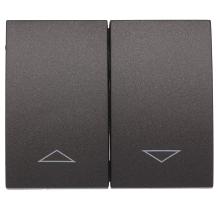 Лицевая панель Legrand Galea Life выключателя жалюзи темная бронза 771214