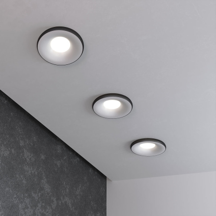 Встраиваемый светильник Elektrostandard 118 MR16 белый/черный 4690389168956