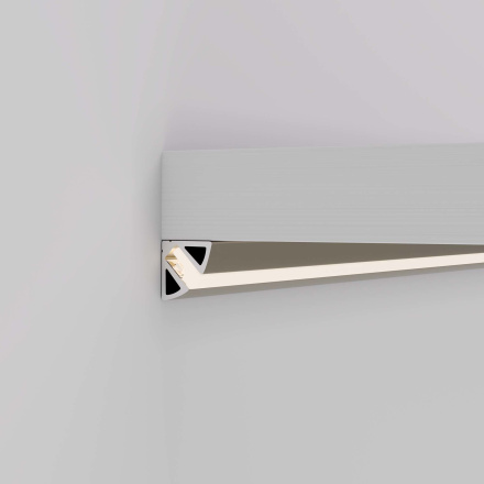 Алюминиевый профиль Arlight SL-KANT-H11-2000 ANOD OLIVE GREY 038197