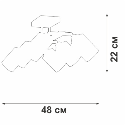 Спот Vitaluce V2833-1/6PL