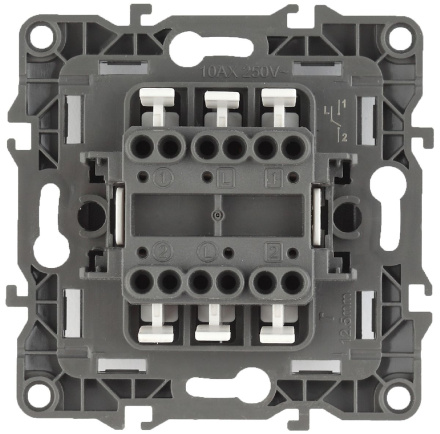 Переключатель двойной Эра 12-1106-06 Б0014668