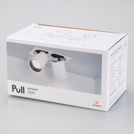 Встраиваемый спот Arlight LTD-Pull-S110x210-2x10W Day4000 031361
