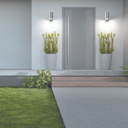 Уличный настенный светильник Apeyron Chrome 11-113