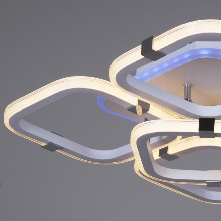 Потолочная люстра Reluce 06321-3.3-05 WH+CR (RGB)