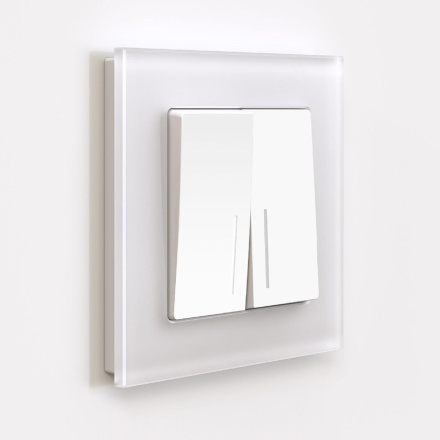 Выключатель двухклавишный Werkel 4690389184666 W1120161 a059273