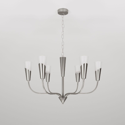 Подвесная люстра Eurosvet 60167/6 никель a068284