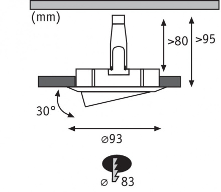 Влагозащищенный светильник Paulmann 93671