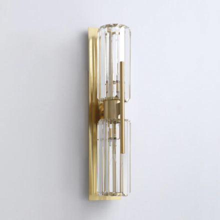 Настенный светильник Delight Collection 88183W/D500 gold/clear