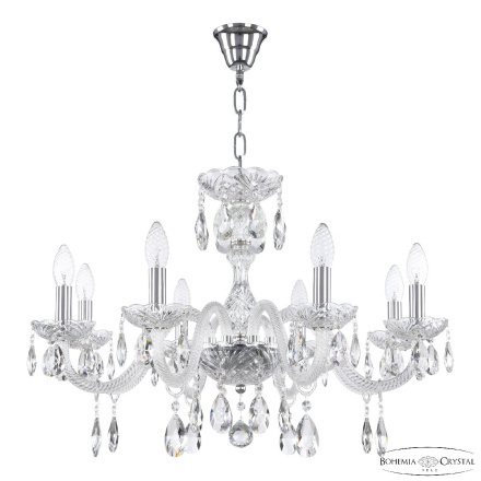 Подвесная люстра Bohemia Ivele Crystal 117/8/240 Ni