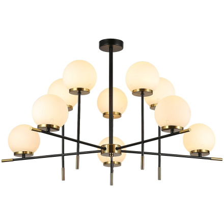 Люстра на штанге Illumico IL0059-10P-79 BK COP