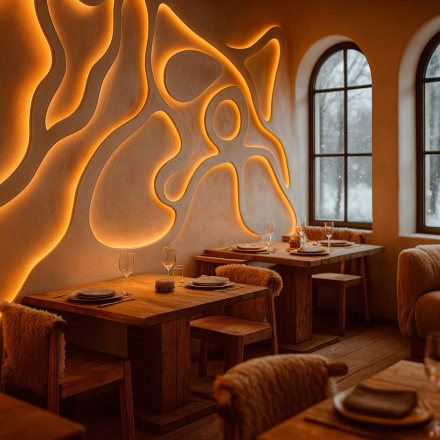 Светодиодная лента герметичная Arlight MOONLIGHT-3D-X544-10x10mm 24V Warm3000 (8 W/m, IP67, 5m, wire x1) (Вывод боковой) 055190