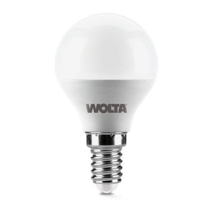 Светодиодная лампа WOLTA 7.5Вт 4000K E14 груша матовая 25S45GL7.5E14
