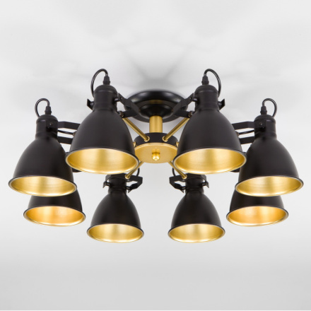 Люстра на штанге Eurosvet 70112/8 черный