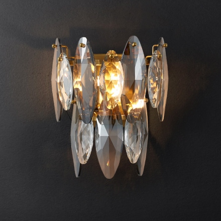 Настенный светильник Delight Collection MT8980-W brass