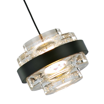 Подвесной светильник Delight Collection MD22030002 MD22030002-1A black/clear