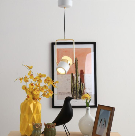 Подвесной светильник Delight Collection 9926 9926P/1 white/gold