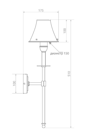 Бра Covali WL-52148/31462