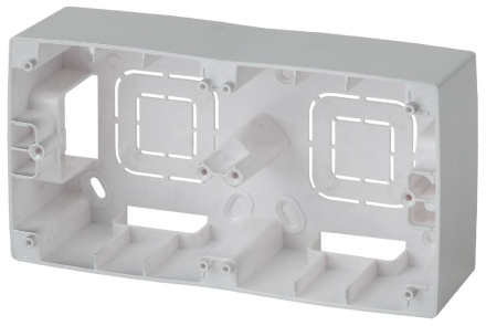 Коробка накладного монтажа на 2 поста Эра 12-6102-03 Б0043172