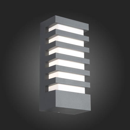 Уличный настенный светодиодный светильник ST Luce Vettore SL091.711.01