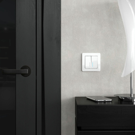 Рамка на 1 пост Werkel Acrylic белый 4690389184819 W0012701