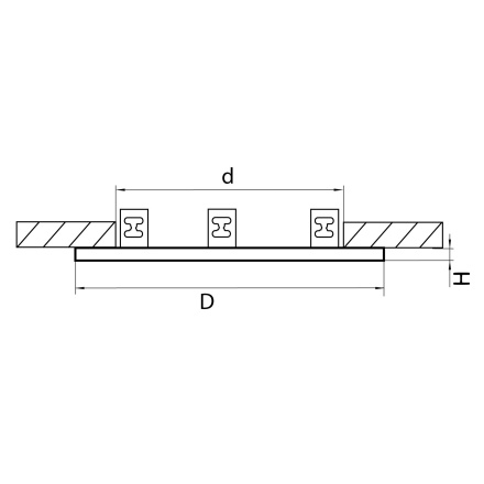 Рамка Lightstar Intero 111 217937