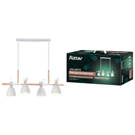 Подвесная люстра Ritter Volante 52501 1