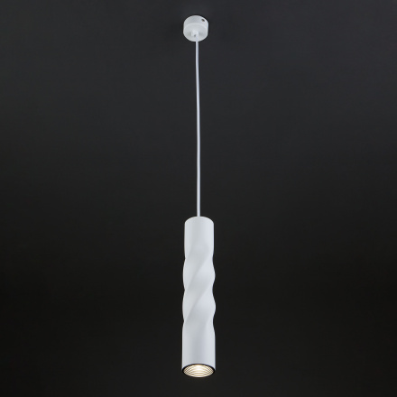 Подвесной светодиодный светильник Eurosvet Scroll 50136/1 LED белый